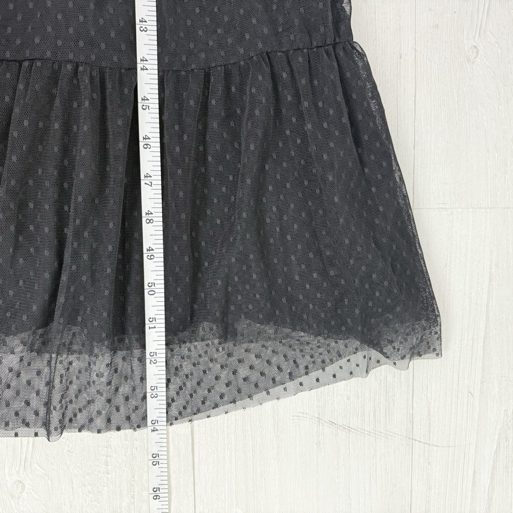 NWT Lulus Made to Be Magical Maxi‎ Dress XL Black Dotted Tulle Witchy Whimsygoth - Picture 13 of 16